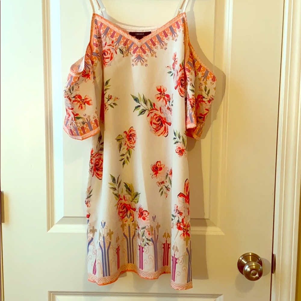 Cold Shoulder Summer Dress